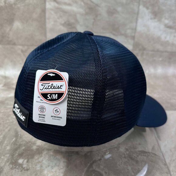 Titleist Monterey Fitted Hat Golf Cap Navy Black - New Pick Your Size! - Picture 13 of 15